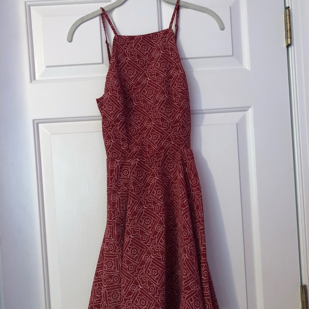 High neck Hollister dress